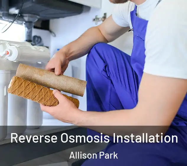  Reverse Osmosis Installation Allison Park